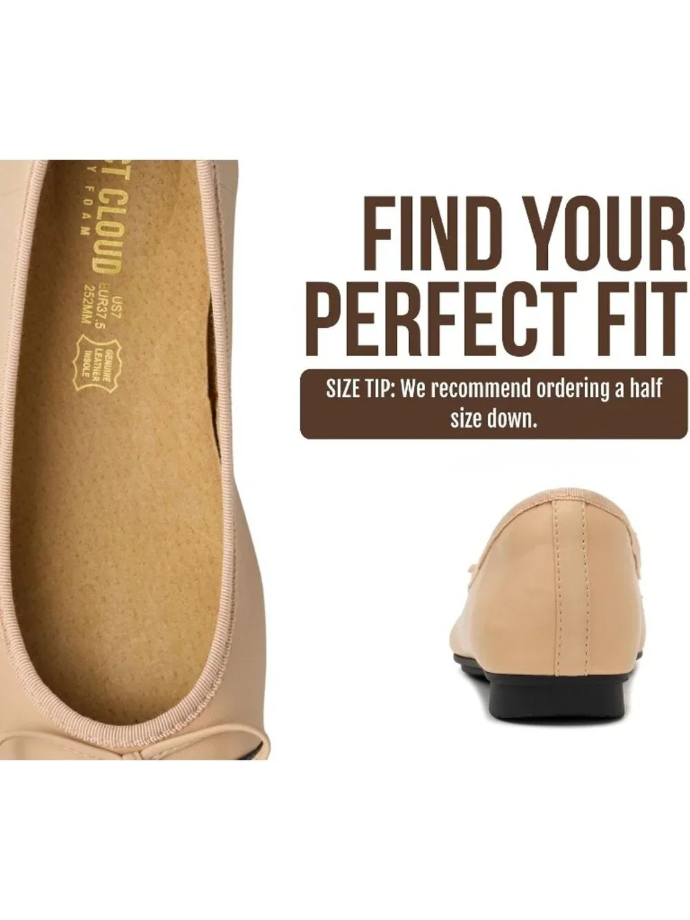 Women's Nude Black Ashley Insole and Lightweight Non-Slip and Comfortable Shoes